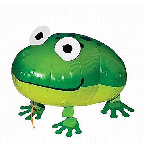 KINGMYS Your Own Pet Balloons Walking Animal Balloon Pets Air Walkers, Eco Balloon! Huge Balloon! Many Styles! (Frog)
