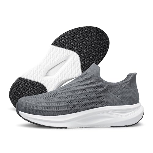 Chaussures de marche femme vibdiv gris foncé en taille 40 baskets plates