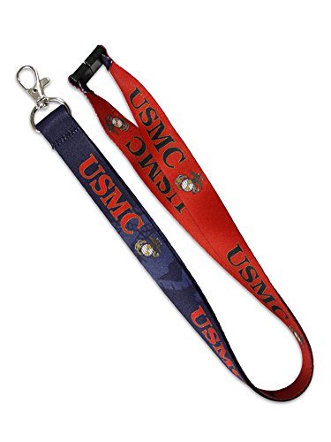 PinMart's U.S.M.C. Marine Corps Military Patriotic Lanyard w/Safety Release