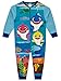 Pinkfong Jungen Schlafoveralls Baby Shark Blau 110