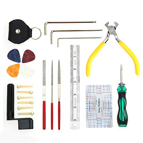 Summina Kit Entretien Guitare Trousse à Outils pour Guitare String Organizer Outil de Mesure de Jauge - Les Beatles, Paul McCartney, John Lennon, RIngo Starr, George Harrison Summina Kit Entretien Guitare Trousse à Outils pour Guitare String Organizer Outil de Mesure de Jauge – Image 6