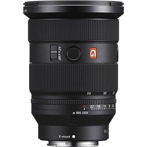 Image of Sony FE 24-70mm f /2.8 GM II Autofocus Lens Bundled with 82mm UV Filter + Deluxe Cleaning Kit + Lens Pen + Cap Keeper + Microfiber Cleaning Cloth (6 Items)