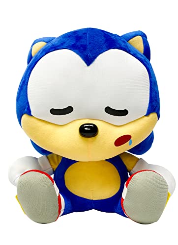 Sonic Hedgehog- Sd Sonic Sleep Sitting Plush 12" H, Multi-Colored
