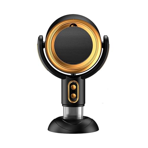 Smoke Purifier for Smoking Indoors, Puff Hide Smoke Fan,Portable Puffhide Fan,Suitable for Indoor Hot Pot No Odor(Gold,Rechargeable)