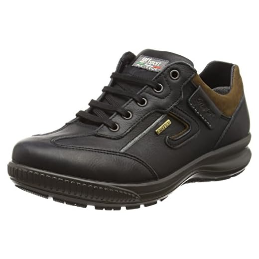 Grisport Arran, Zapatos de Low Rise Senderismo Hombre, Negro (Black), 46 EU