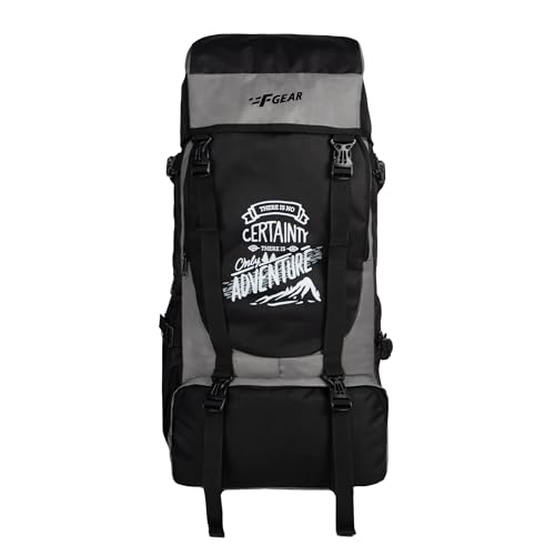 Image of F Gear Ridge 32L Trekking Backpack|Hiking|Camping Travel Leisure Tourist Outdoor Sport Rucksack|Multi Pockets|Shoulder Bag - Drawstring Top Open|Lightweight Bag|Adults|Unisex|Men Women