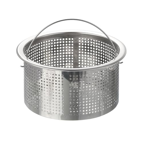Colador para fregadero de cocina de acero inoxidable