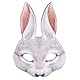 Boland - Halbmaske, Tiermaske mit realistischem Druck und Gummizug, ideal für Tier Faschingskostüme zum Karneval, für Halloween oder eine Mottoparty