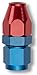 Russell 639200 Red and Blue Anodized Aluminum Fuel Hose Adapter