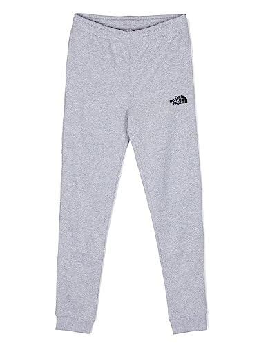 The North Face Teen light grey heather S : sweat gris junior