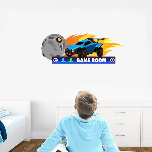 Vinilo decorativo para habitación con tema de videojuegos miniatura 3