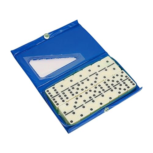 Double Six Set Juego Clásico de Mesa con 28 Piezas
