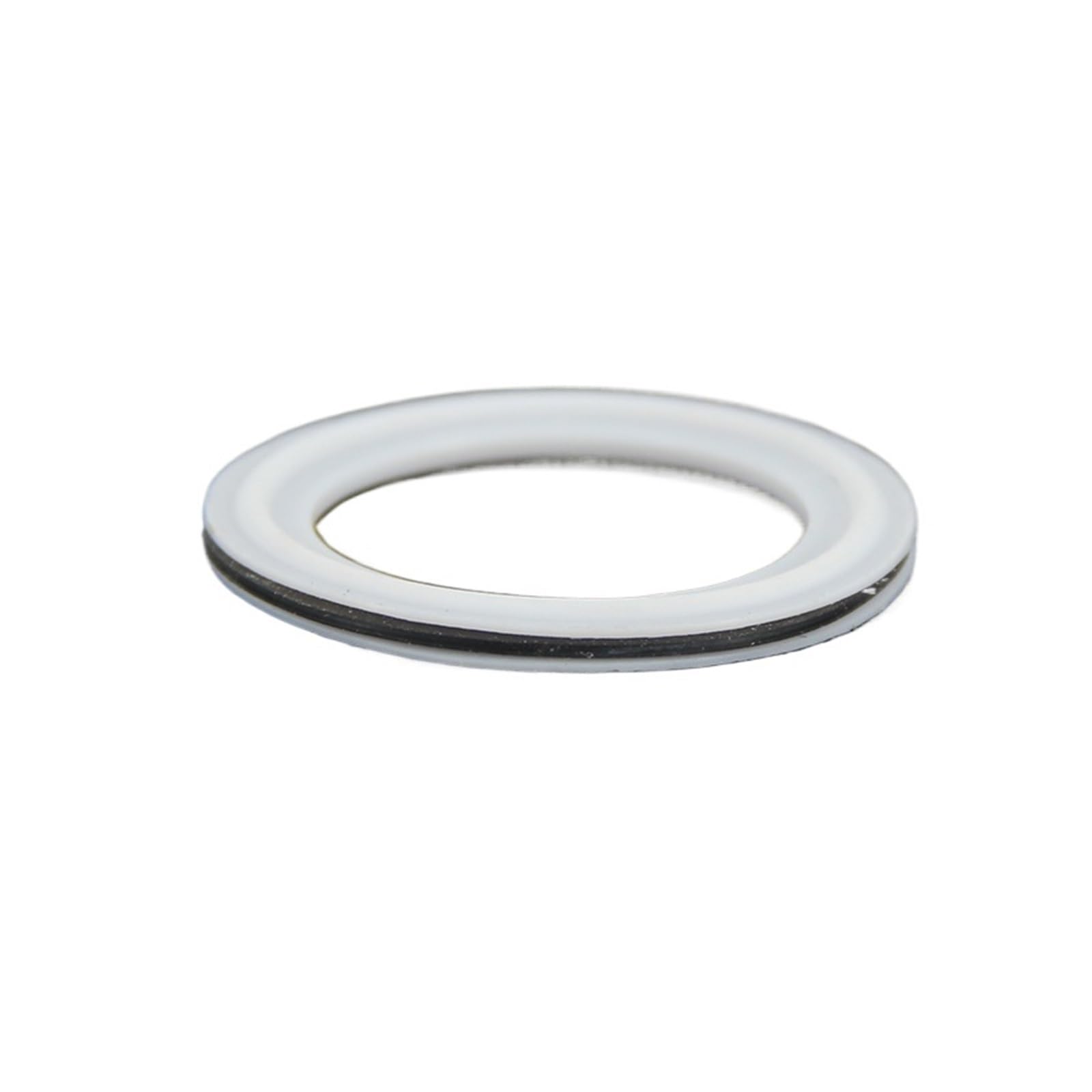 PKNVKZIDK 1pc 1.5 Inch Tri Envelope Gasket PTFE with EPDM Liner Tri Clamp Sandwich PTFE/EPDM Gasket