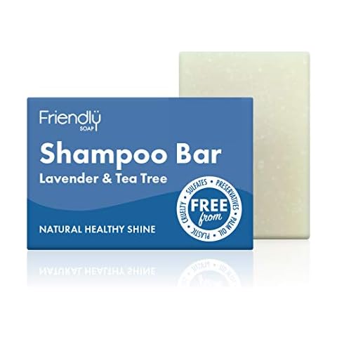 Friendly Soap Lavender & Tea Tree Shampoo Bar Cover