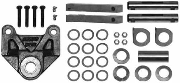 Technical Precision Replacement for Freightliner FLD120 SFA Year 1998 Spring Hanger KIT Rear of Steer AXLE