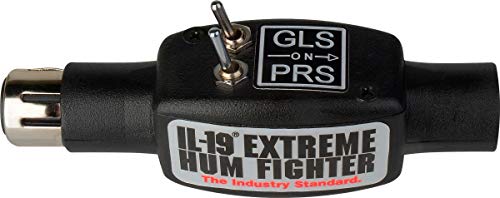 Sescom IL-19-PRS-GLS Inline Professional Audio Hum Eliminator with Switchable Phase Reverse & Ground Lift