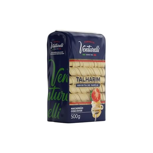 FAMIGLIA VENTURELLI Massa Tipo Caseira Talharim Famiglia Venturelli 500G - Feita Sem Processo De Fritura