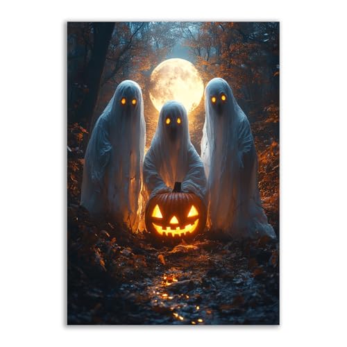 Peinture impression sur toile orange grand format pour raviver un mur