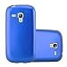Produktbild Cadorabo Hülle für Samsung Galaxy S3 Mini in METALLIC BLAU - Handyhülle aus flexiblem TPU Silikon - Silikonhülle Schutzhülle Ultra Slim Soft Back Cover Case Bumper