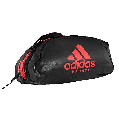 ADIDAS Bolsa  2 EM 1 Karate Preto/Vermelho M