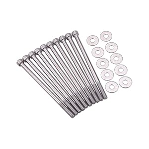 Edelstahl Ansaugkrümmerschrauben-Set für LSX LS