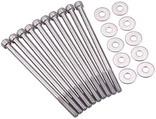 STAINLESS STEEL LS1 INTAKE MANIFOLD BOLTS KIT For LSX LS2 LS3 LS6 CAMARO CORVETTE GM