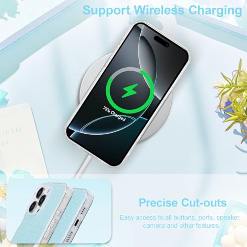 Bumper cover iPhone 15 Pro Max fine anti rayure silicone bleu