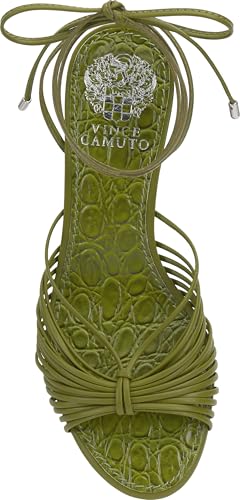 Image of Vince Camuto Lory Ankle Wrap Kitten Heel Sandals