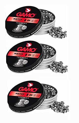 di gamo 1500 Pallini PIOMBINI 4 5 4.5 45 MM PIOMBINI Match per CARABINA Pistola Aria COMPRESSA Gas CO2
