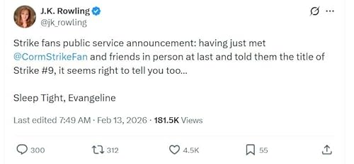 Valentine's Day Special: The Cupid and Psyche Myth within the Cormoran Strike Series