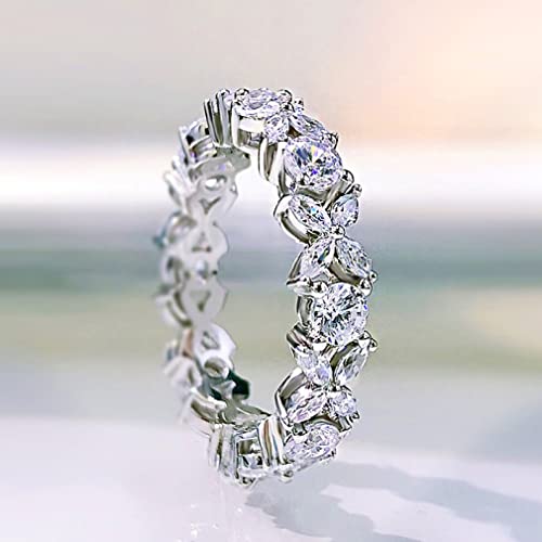 Bague fleur en argent 925 et zircons scintillants : le bijou idéal à offrir