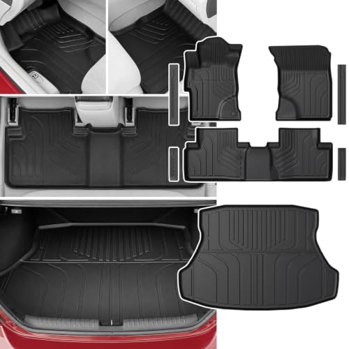Image of Floor Mats for Honda Civic Sedan 2012-2015, with Cargo Mat