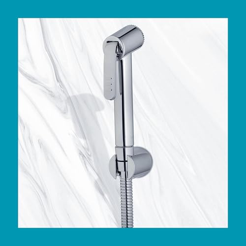 Image of SPARROW High Pressure ABS Toilet Jet Spray for Bathroom | Chrome Finish Handheld Health Faucet Gun | Multipurpose Bidet Sprayer for Toilet, Basin, Pet Cleaning & Personal Hygiene