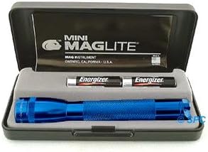Miniatura 3 de Mag Instrument, Inc. - Funda de linterna AA azul SM2A11H "Mini-Maglite" de aluminio