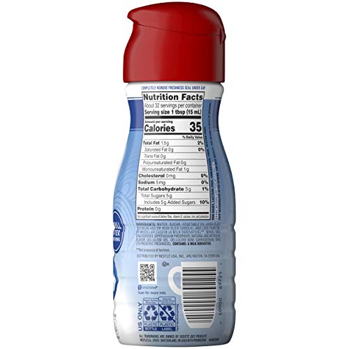 Coffeemate Liquid, French Vanilla, 16 Fl Oz (Pack of 6)