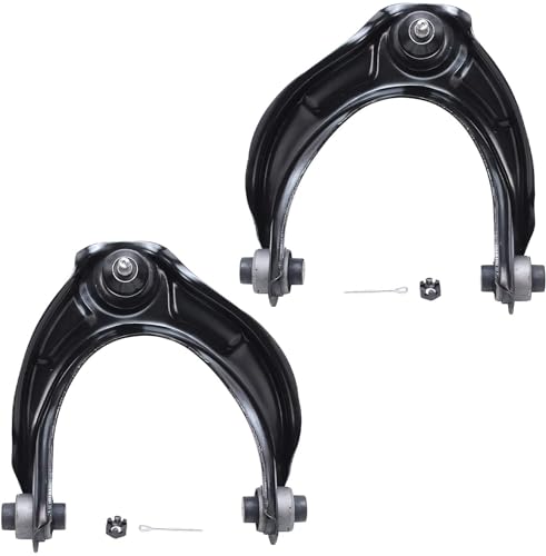 Image of Detroit Axle - 10pc Front End Control Arms Kit for 08-12 Honda Accord, 2 Upper Control Arms & Ball Joint 4 Tie Rods 2 Sway Bars 2 Boots 2008 2009 2010 2011 2012 Replacement