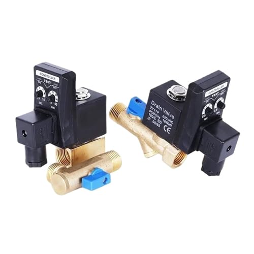 Válvula electromecánica temporizada OPT para drenaje de filtros y enfriadores G1/2 DN15