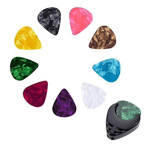 KKmoon Kit de acessórios de guitarra Conjunto de troca de ferramentas de manutenção para tocar guita