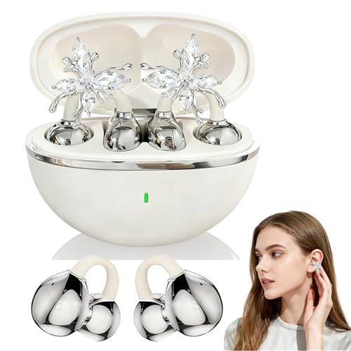 miyonsin 2026 New Jewelry-Inspired Clip-On Earbuds with...