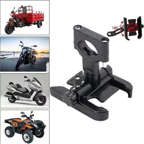 Support GPS NMAX Premium Support Téléphone Guidon Noir Rigide