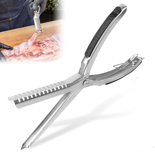 Rib Membrane Removal Tool, Rib Prep Tool, Stainless Steel Rib