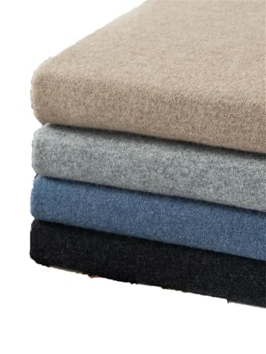 Men Wool Sweater Long Sleeve Pullover Knitwear Casual Jumper Top Solid Classic Crewneck Sweater2