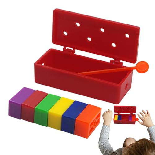 Magic Trick Props - Magician Brick Toy for Entertainment | with Colorful Design, Stage Performance Accessory, Fun Party Supplies, Comedy Gag Tool for Family Friends
