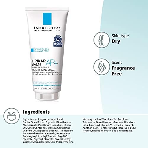 La Roche-Posay LIPIKAR BAUME AP+ baume relipidant antiirritations, Balm, 200 millilitre