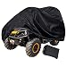Indeedbuy Waterproof ATV Cover,Large Heavy Duty Black Protects 4 Wheeler From Snow Rain or Sun,102'' x44'' x 48''