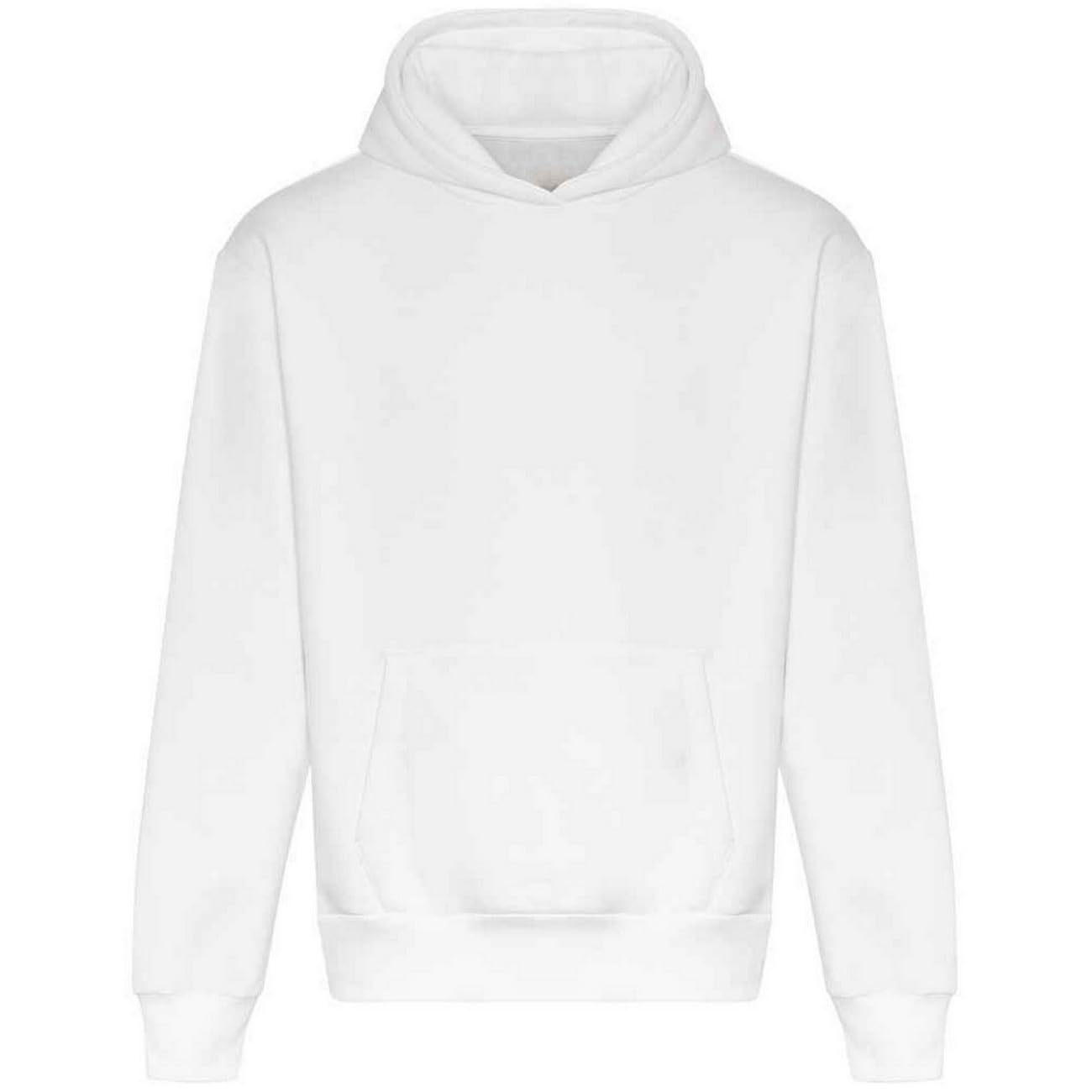 AWDis Unisex Adult Signature Heavyweight Hoodie (S) (Deep Black)