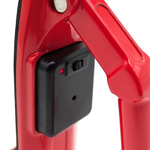 DoorJammer Alarmed DJ5 Portable Door Lock Brace with Built-In Alarm - The Original Patented Door Security Device for Home, Hotel & Travel - Red - Image 5