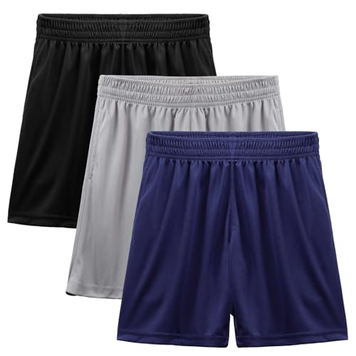 Short de sport pour garçon à séchage rapide BEARAE pour l'entraînement