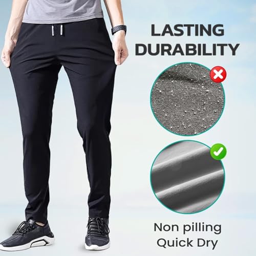 Palcomfy Pants for Men, Palcomfy Glide Pants, Glidepants - Unisex Quick Dry Pull-On Stretch Pants for Seniors Men3