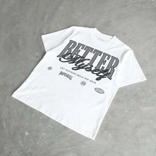Image of DopeSkill Graphic Tee Streetwear Hip Hop Hypebeast Unisex T-Shirt Sneaker Colour Matching Shirts Inspired Motivation Quotes